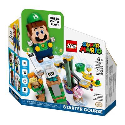 Конструктор LEGO Super Mario Стартовый набор «Приключения вместе с Луиджи»