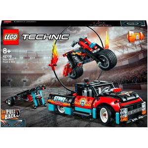 Конструктор LEGO Technic 42106 Шоу трюков на грузовиках и мотоциклах