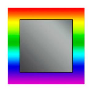 Зеркало Dubiel Vitrum Tesza 65x65