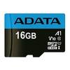 Карта памяти A-Data Premier AUSDH16GUICL10A1-RA1 microSDHC 16GB (с адаптером)