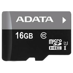 Карта памяти A-Data Premier microSDHC UHS-I U1 (10 Class) 16 Gb (AUSDH16GUICL10-RA1)
