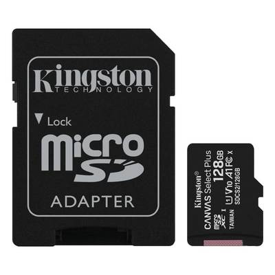 Карта памяти Kingston Canvas Select Plus 128GB