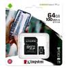 Карта памяти Kingston Class 10 Canvas Select Plus microSD 64GB