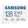 Карта памяти Samsung EVO Plus 2021 microSDXC 128GB (с адаптером)