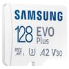 Карта памяти Samsung EVO Plus 2021 microSDXC 128GB (с адаптером)