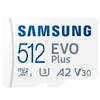 Карта памяти Samsung EVO Plus 2021 microSDXC 512GB (с адаптером)