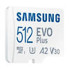 Карта памяти Samsung EVO Plus 2021 microSDXC 512GB (с адаптером)