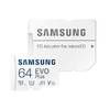 Карта памяти Samsung EVO Plus 2021 microSDXC 64GB с адаптером