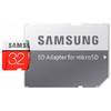 Карта памяти Samsung EVO Plus microSDHC 32GB с адаптером