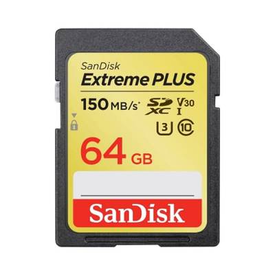 Карта памяти SanDisk Extreme SDXC 64GB