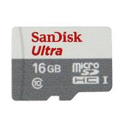 Карта памяти SanDisk Ultra microSDHC Class 10 UHS-I 16GB