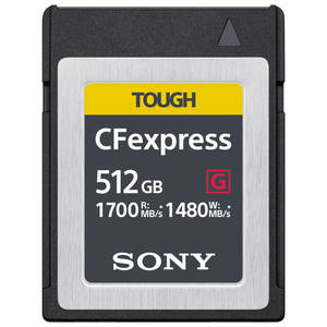 Карта памяти Sony CFexpress Type B CEB-G512 512GB