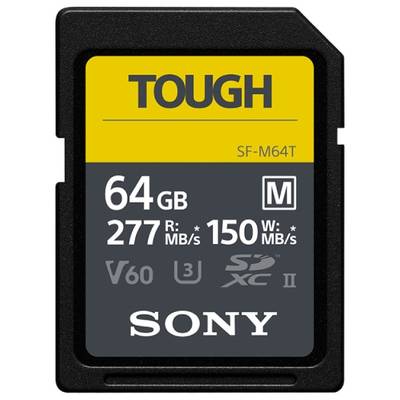 Карта памяти Sony SF-M Tough SDXC 64GB