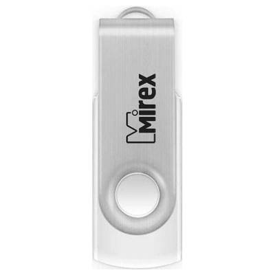 USB Flash Mirex SWIVEL WHITE 8GB