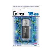 USB Flash Mirex UNIT BLACK 16GB