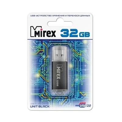 USB Flash Mirex UNIT BLACK 32GB