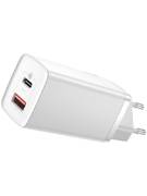 Сетевое зарядное Baseus GaN2 Lite C+U