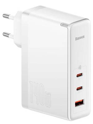 Сетевое зарядное Baseus GaN5 Pro Fast Charger 2C+U 140W EU