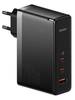 Сетевое зарядное Baseus GaN5 Pro Fast Charger 2C+U 140W EU