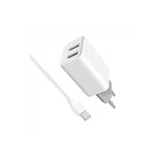 Сетевое зарядное Digitalpart WC-221 2.1A с кабелем Type-C