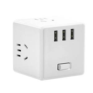 Сетевое зарядное Xiaomi Mijia Rubiks Cube Converter Wireless Edition