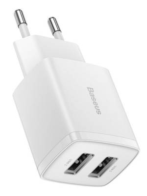 Зарядное устройство Baseus Compact Charger 2U 10.5W