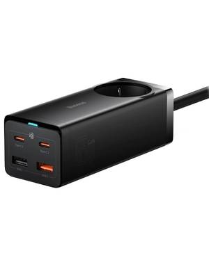 Зарядное устройство Baseus GaN3 Pro Desktop Powerstrip AC+2U+2C 65W