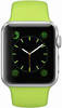 Apple Watch Sport 38mm Silver with Green Sport Band (MJ2U2) Apple Watch Sport 38mm Silver with Green Sport Band (MJ2U2)