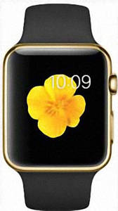 Apple Watch Edition 42mm Yellow Gold with Black Sport Band (MJ8Q2)
