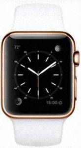 Apple Watch Edition 38mm Rose Gold with White Sport Band (MJ8P2)