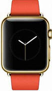 Apple Watch Edition 38mm Yellow Gold with Red Modern Buckle (MJ3G2)