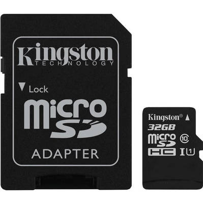 Kingston Canvas Select SDCS 32GB microSDHC 32GB с адаптером