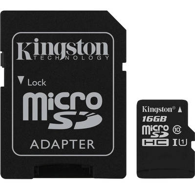Kingston Canvas Select SDCS 16GB microSDHC 16GB с адаптером