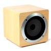 Колонка Omega OG60W 5W Wooden Body Bluetooth Speaker Beige