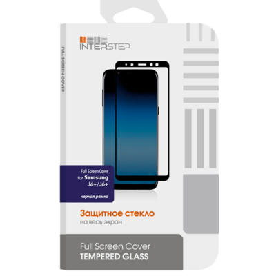 Защитное стекло InterStep для Samsung J4+/J6+