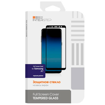 Защитное стекло Interstep для Samsung Galaxy A6