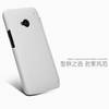Чехол для HTC One кожаный-книжка + пленка NillKin белый