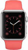 Apple Watch Sport 38mm Silver with Pink Sport Band (MJ2W2)
