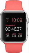 Apple Watch Sport 42mm Silver with Pink Sport Band (MJ3R2)