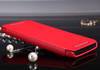 Чехол для HTC One кожаный-книжка + пленка NillKin красный