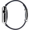 Apple Watch 38mm Stainless Steel with Blue Modern Buckle (MJ332)