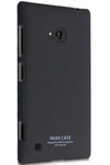 Чехол для Nokia Lumia 720 керамический + пленка iMak Stone, черный