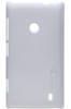 Чехол для Nokia Lumia 520 пластиковый тонкий + пленка NillKin D-Style белый Чехол для Nokia Lumia 520 пластиковый тонкий + пленка NillKin D-Style белый