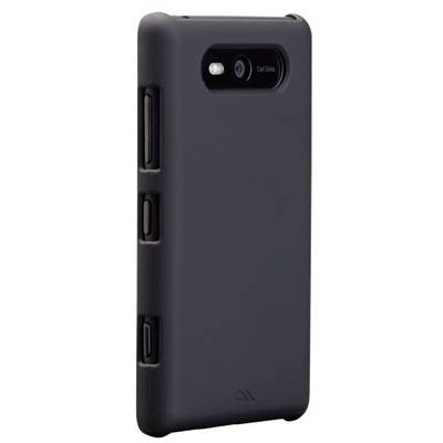 Чехол для Nokia Lumia 820 пластиковый Case-mate Barely There черный