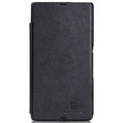 Чехол для Sony Xperia Z LT36i кожаный - книжка Nillkin черный