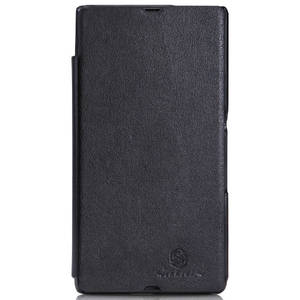 Чехол для Sony Xperia Z LT36i кожаный - книжка Nillkin черный