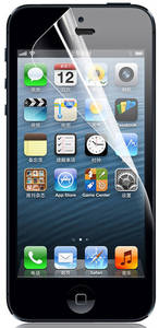 Защитная пленка на экран для Iphone 5S 2in1