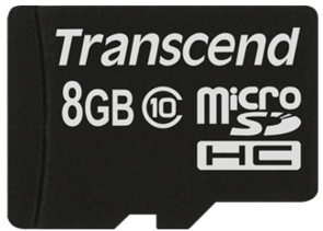 Карта памяти microSD 8 GB
