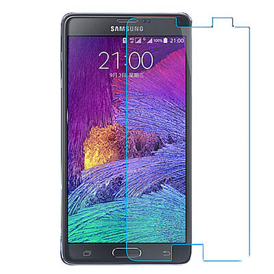 Защитное стекло на экран для Samsung Galaxy Note 4
