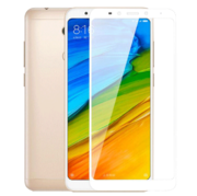 Защитное стекло на телефон Xiaomi Redmi 5 Plus 5D White